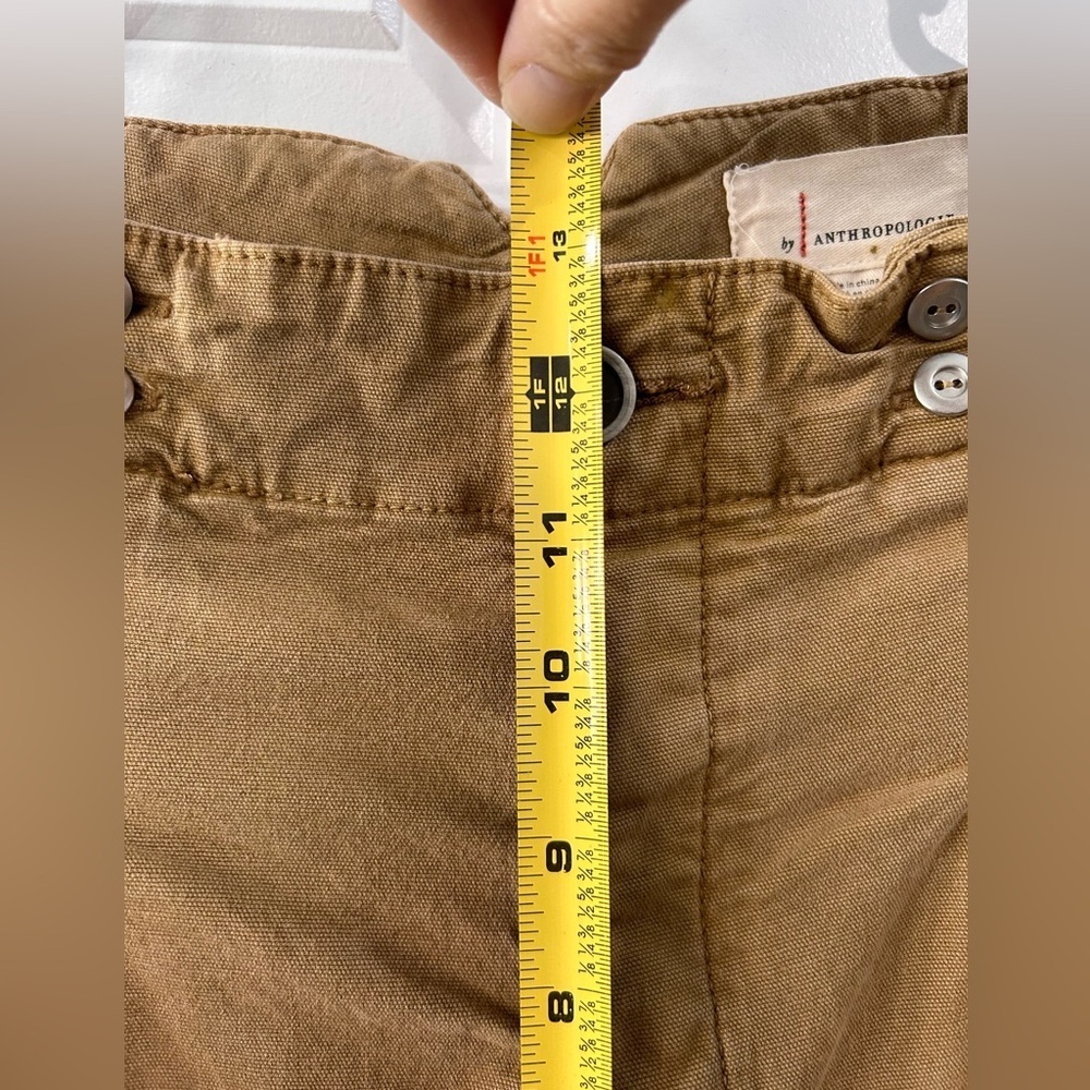 Anthropologie Paper Boy Utility Pants With Hidden Button Fly Size 29 Boho Casual - Picture 6 of 9